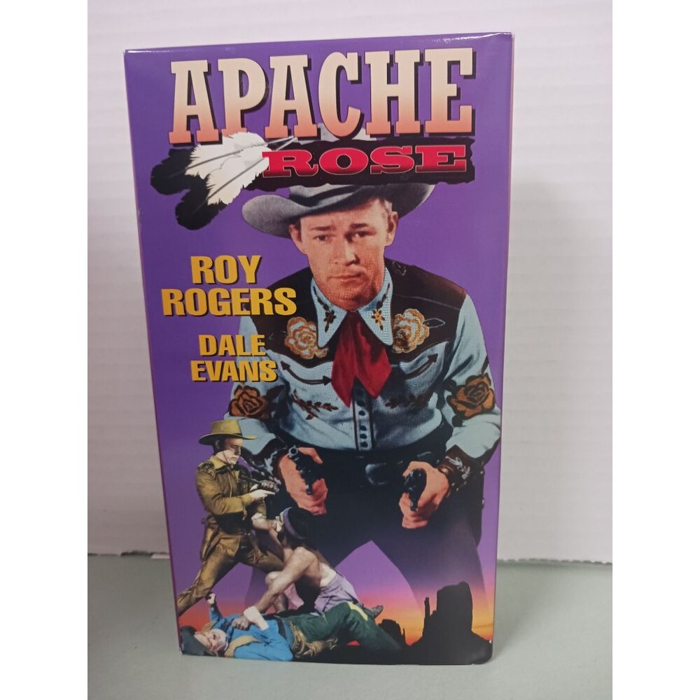 Apache Rose VHS Roy Rogers Dale Evans